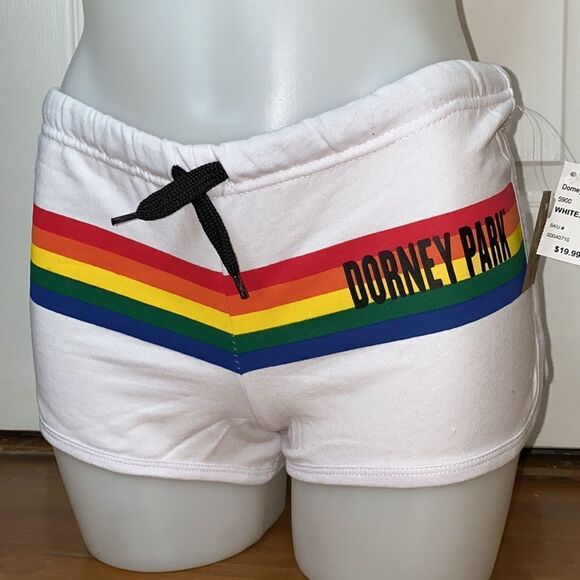 POP SURF BU POPULARITY PRODUCTS rainbow SHORT NEW - Picture 3 of 8